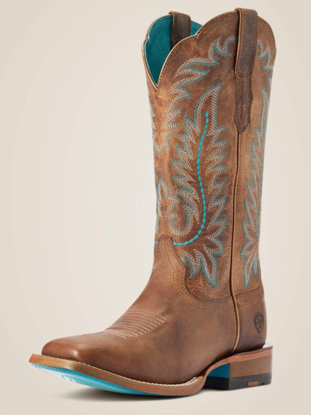 ARIAT Women's Frontier Tilly Wide Square Toe Cowboy Boot Size 7.5 NEW IN BOX - Picture 3 of 8